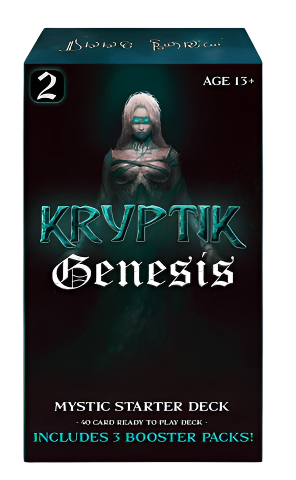 Kryptik: Genesis 2nd Wave Starter Deck (Mystic) sold by Are U Game