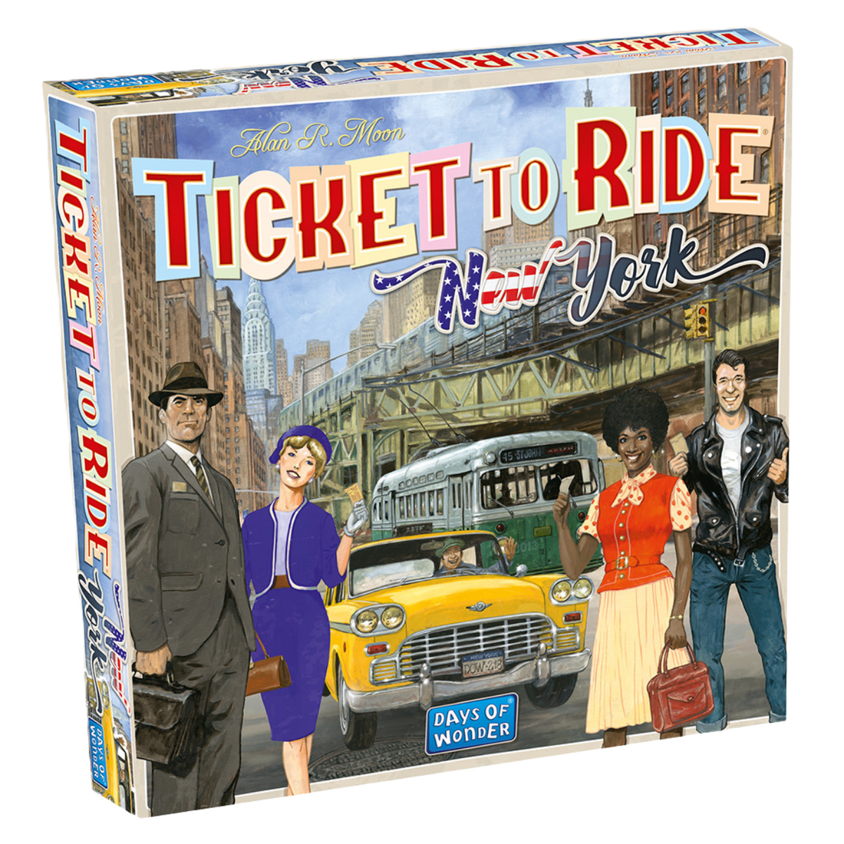 Ticket To Ride: New York Board Game