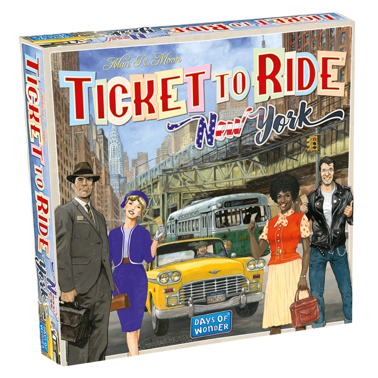 Ticket To Ride: New York Board Game